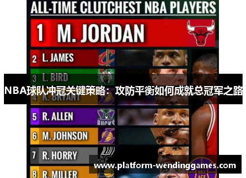 NBA球队冲冠关键策略：攻防平衡如何成就总冠军之路